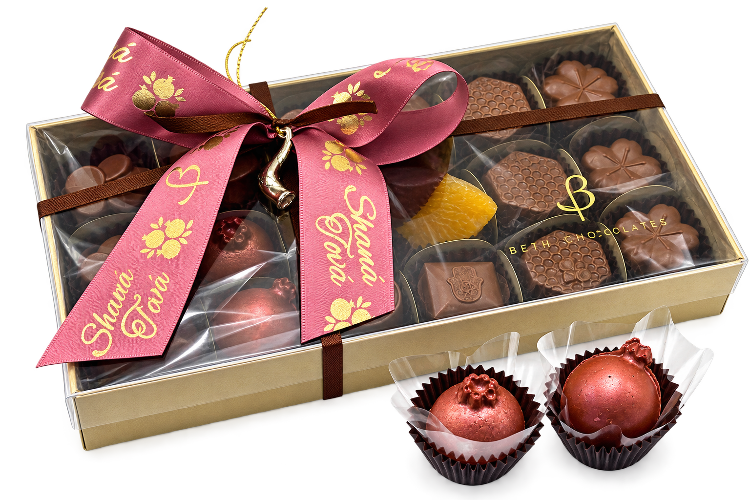 CAIXA DOURADA ROM�S 18 BOMBONS