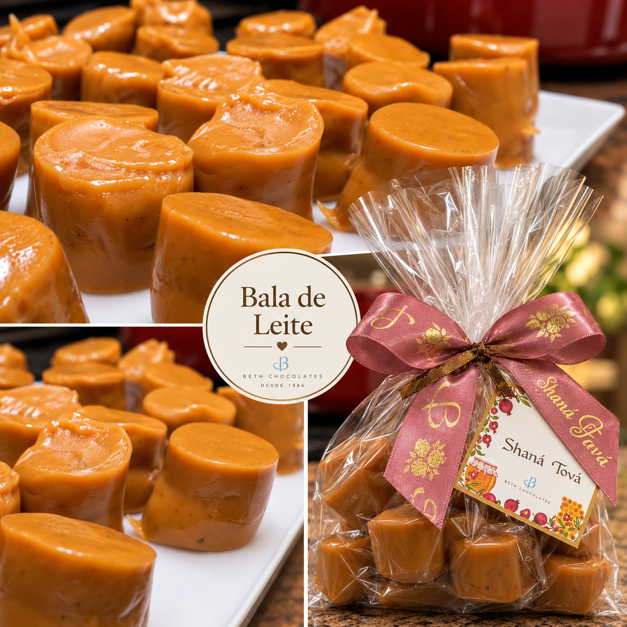 BALAS DE LEITE TOSTADO 