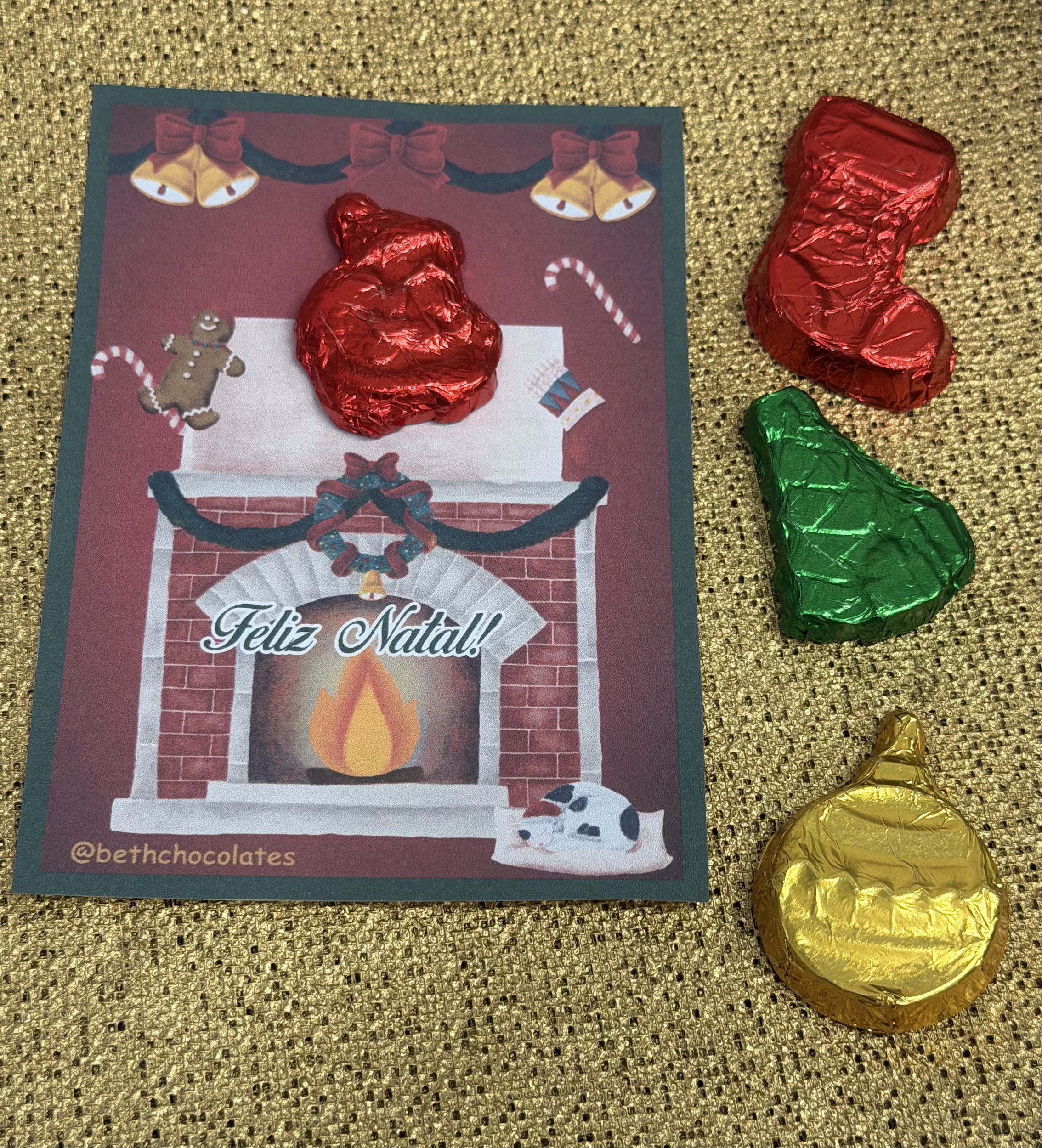 CART�O FIGURAS NATALINAS